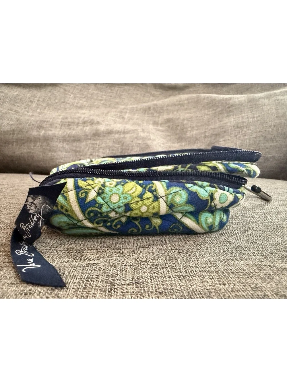 Vera Bradley Mini Hanging Travel Makeup Organizer In Rhythm And Blues